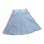 Route 66 VTG  Original Clothing Co Denim Maxi Skirt 5/6 Light Wash Flared Panel Photo 7