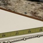 J.Crew Set Of Signed  Brass Tone / Rhinestone Costume Necklace And Brooch Pin Photo 7