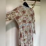 Lucca Couture LUCCA- vintage Floral embroided lace Maxi Dress Photo 6