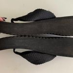 Anchor Blue  Y2K Black Chunky Platform Flip Flop/Sandals. Size 8.5 Photo 3