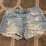 Arizona Jeans Distressed Denim Jean Shorts Photo 0