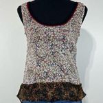 American Rag Sheer Tank Top Sz Small Women’s Multicolor Photo 0