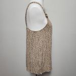 Maurice's Tan Black Polka Dot Tortoise Ring Tank Size Medium Photo 4