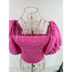 Young Fabulous and Broke Yacht Top Off Shoulder in Tropical Pink Size S Photo 5