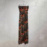 Justify  Animal Print Strapless Maxi Dress Sz M Photo 7