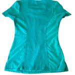 Cherokee Aqua Scrub Top Photo 1