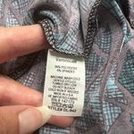 Veronica M Vtg Geometric Print Long Sleeveless Maxi Dress Boho Beach Photo 7