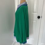 Talbots  Cricket V Neck Sweater Green Blue Photo 5