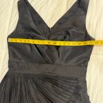 Max and Cleo Black Pleated Mini Cocktail Dress Photo 11