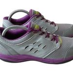 Vionic Venture Athletic Sneakers Shoes Size 10 Purple Gray Lace Up Comfy Walking Photo 0