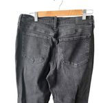 Madewell NWT Tall Mid-Rise Stovepipe Jeans in Armand Wash: Raw-Hem Edition Sz 29 Photo 9