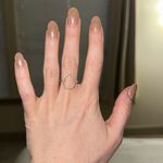 Pandora Teardrop Silhouette Clear Ring Photo 3