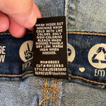 REWASH Women’s  Super High Rise Wedge Vintage Reunion jean shorts distressed 29 Photo 4