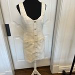 Guess by Marciano Eco Cream Tosca Tweed Mini Dress Boucle NEW Tags Photo 3