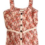 Spartina 449 NEW Linen Baylor Pink House Boho Floral Maxi Dress Size S Photo 6