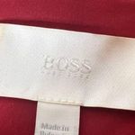 Hugo Boss Hadea Textured Jersey Sheath Dress Red Photo 3