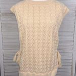 SheIn  (Curve) Side Tie Sleeveless Sweater Vest Apricot-0XL (12) Photo 0