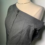 ZARA  NWT asymmetric button top off the shoulder dress pants style top size XS Photo 3