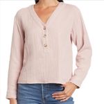 Madewell NWT  Gauzy Cotton Evert Top Sz.‎ XS Wisteria Dove Photo 13