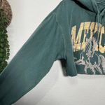 Urban Outfitters NEW UO Mexico Cowgirl Graphic Cropped Hoodie Pullover MD Western Retro Photo 3