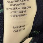 Vince Camuto NWOT Wool Navy and Green Plaid Dress Size 4 Photo 5