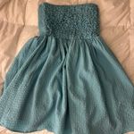 American Eagle  strapless dress mini blue Photo 1