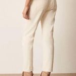 Ba&sh Amber High Waisted High Rise Straight Leg Jeans Off White Cream Size 8 Photo 1