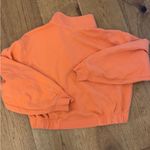 Abound  Orange Women's Cropped Sweatshirt Photo 2