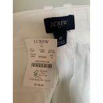 J.Crew Womens White Linen Blend Wide Photo 3