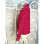 Old Navy Vintage 90s Bright Pink Wool Blend Peacoat Women's S Double Breasted Photo 8