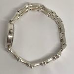 Sterling Silver 925 Ecclissi Bamboo Link Ladies Watch quartz analog 25mm 7.5” Photo 4