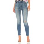 Mother Denim Women’s Size 27 Popism Blue The Looker High Rise Ankle Skinny Jeans Photo 3