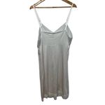 Vassarette  White Slip 40 Nightgown Lace V Neck Sleeveless Lightweight Vintage Photo 1