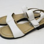 Cabin creek Vintage 90s White Leather Sandals Photo 2