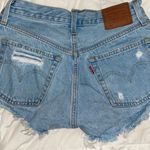 Levi’s 501 High-Rise Denim Shorts Photo 0