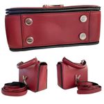 Kenzo Paris Cow Leather Crossbody Handbag W/ Strap Photo 12