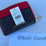 Michael Kors Flame Card Case Wallet Zip Around Photo 3