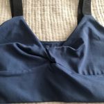 Vimmia  Navy Blue Twist Front Sports Bra Lounge Yoga Workout Athleisure Small New Photo 1