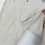 Anthropologie Pilcro  The Breaker Relaxed Jeans Cream Ivory Size 32 Photo 6