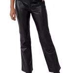 Free People NWT  Love Language Low Rise Vegan Leather Pants Photo 3