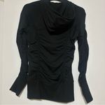 Athleta  Circuit Hoodie Jacket Ruched Black Small Tall Photo 3