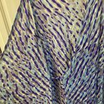 French Connection  Blue Diah sleeveless Wrap Midi Dress Photo 5