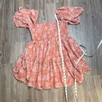 Justify  Rust Floral Mini Dress Photo 12