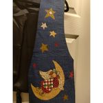 Angel Tapestry One Size Open Front Tie Back Vintage Photo 2