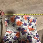 Y2K/2000s Strapless Floral Mini Dress – Size M Purple Size M Photo 3