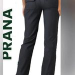 prAna Halle Straight hiking style Pants Sz 8 in black Photo 1
