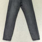 Levi's Premium Wedgie Tapered Leg Jeans Black Wash Stretch Women's 25 Button Fly Photo 3