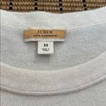 J.Crew Ivory Cashmere Tee Shirt Photo 1