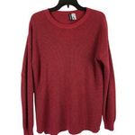 Divided Women’s Knitted Burgundy Sweater Photo 0