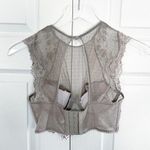 Victoria's Secret Dream Angel High Neck Long Line Lace Lined Demi Photo 5